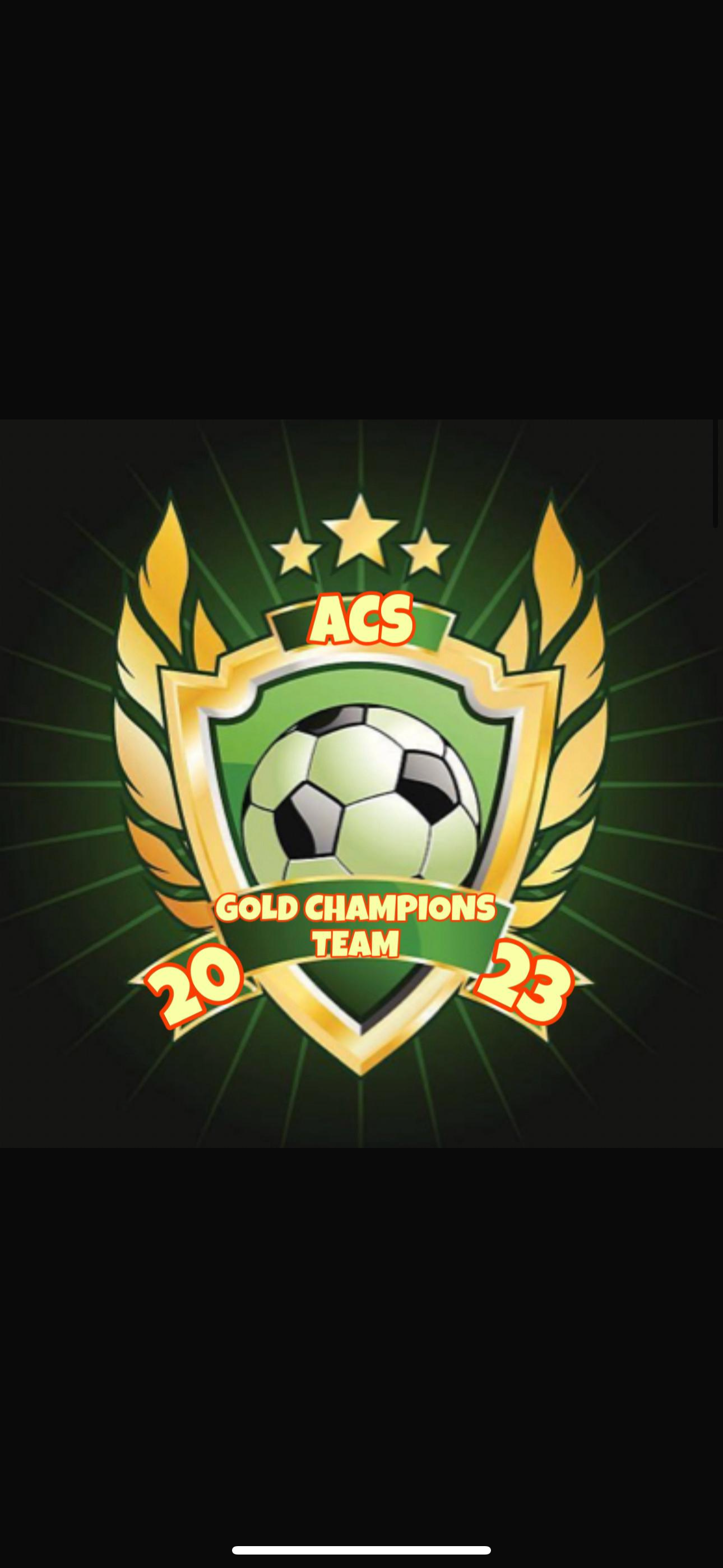 ACS Gold Champions Team