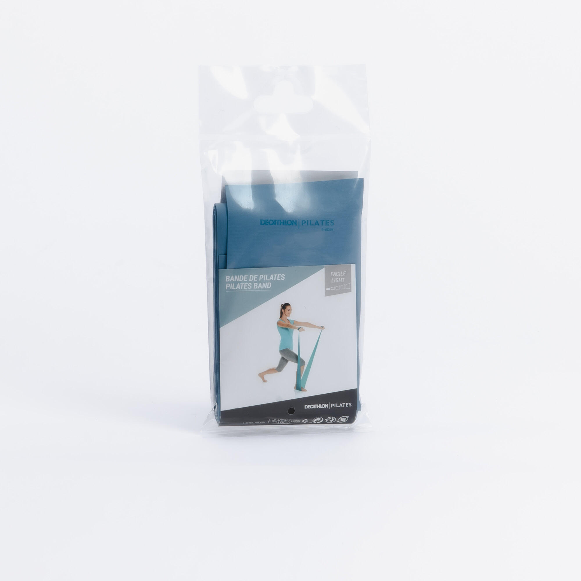 Bandă elastică 100 Fitness rezistență 2 kg Albastru
