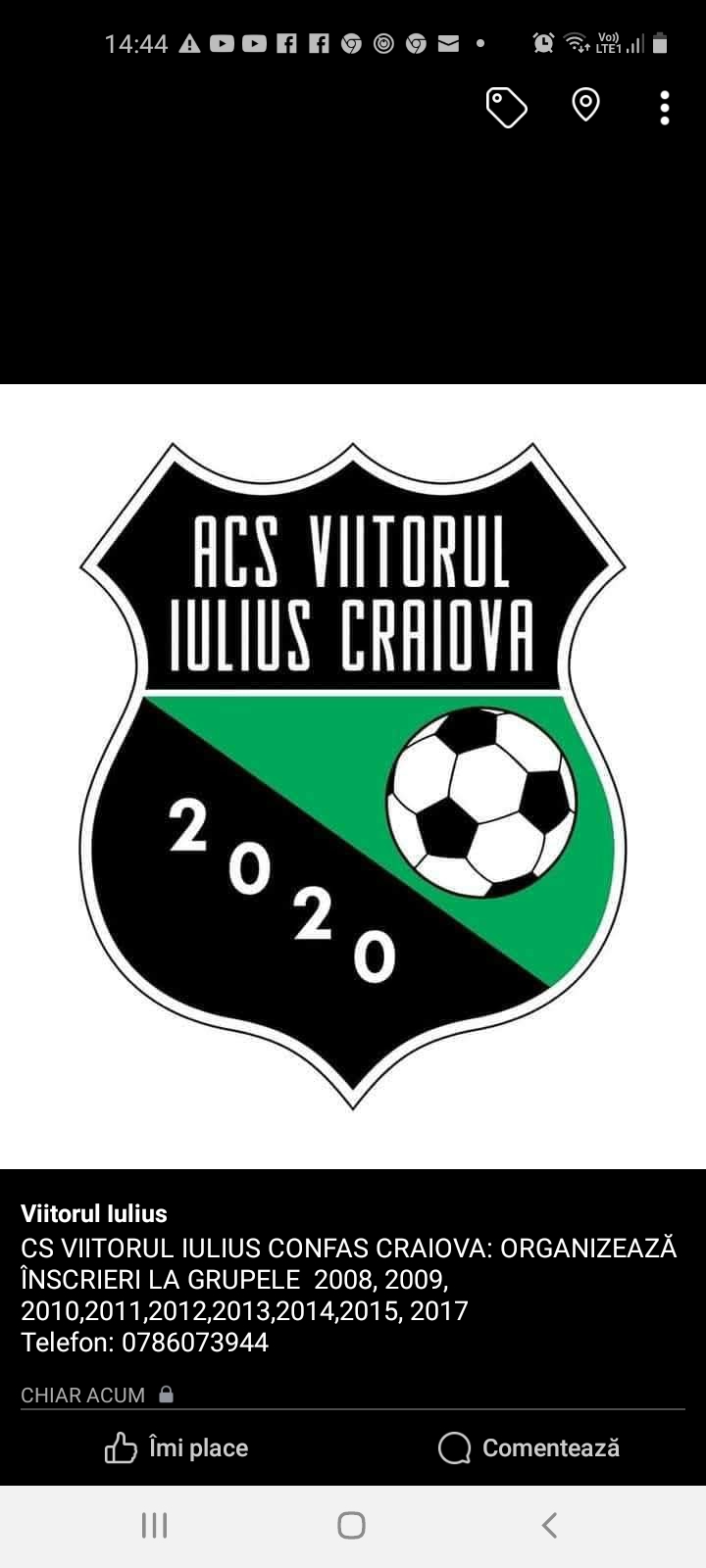 ACS VIITORUL IULIUS CONFAS CRAIOVA