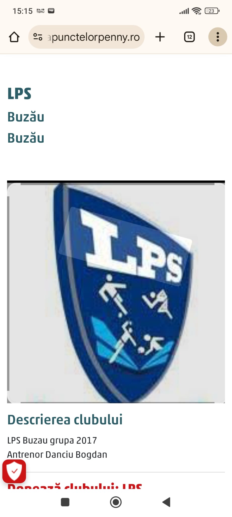 Lps Buzău grupa 2017