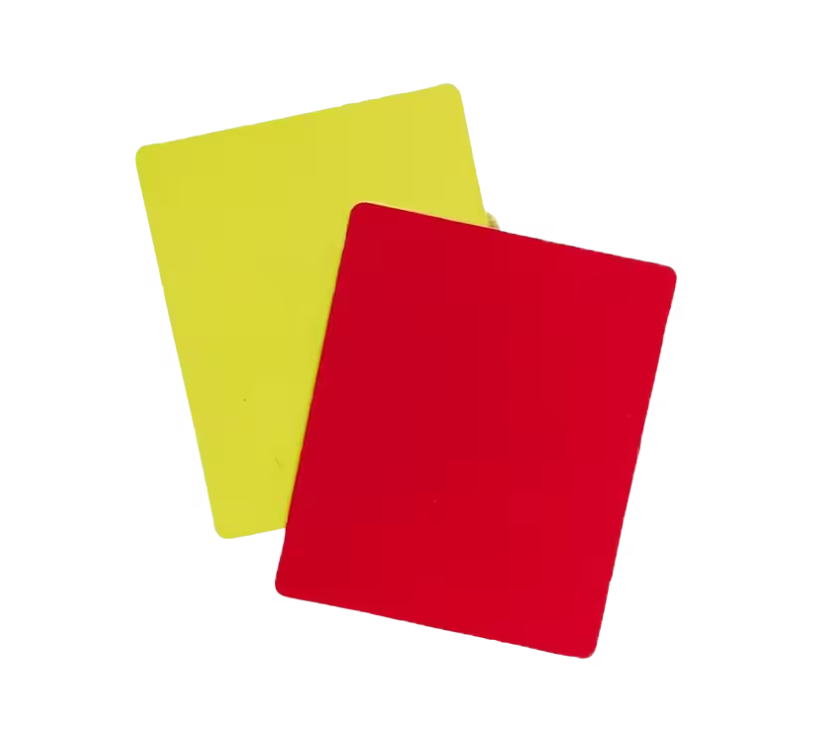Cartonașe Arbitru Galben/Roşu