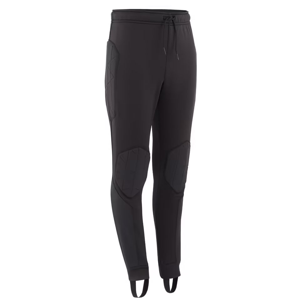 Pantalon portar Fotbal F100 Negru Copii