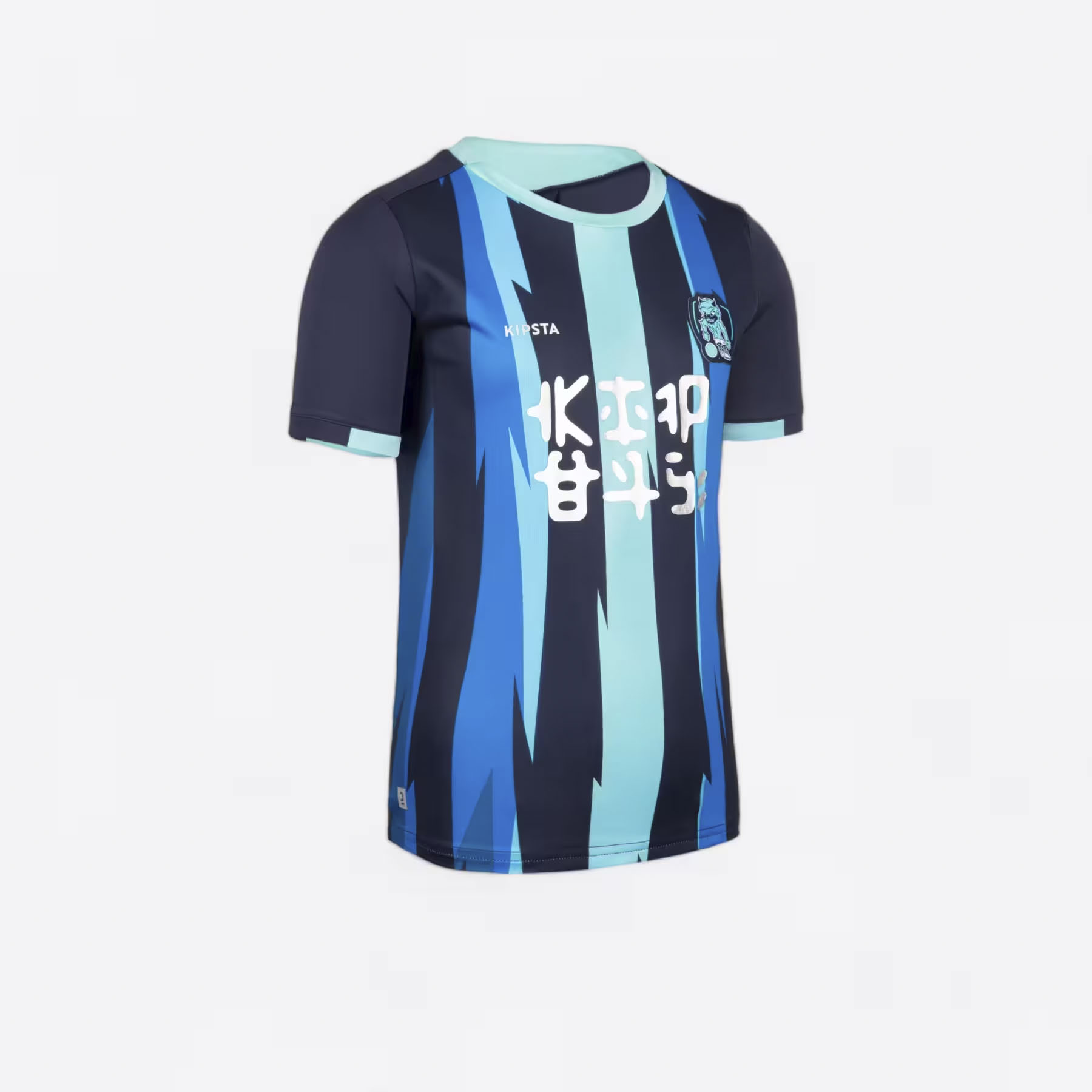 Tricou fotbal KIDS YETI Bleumarin Copii